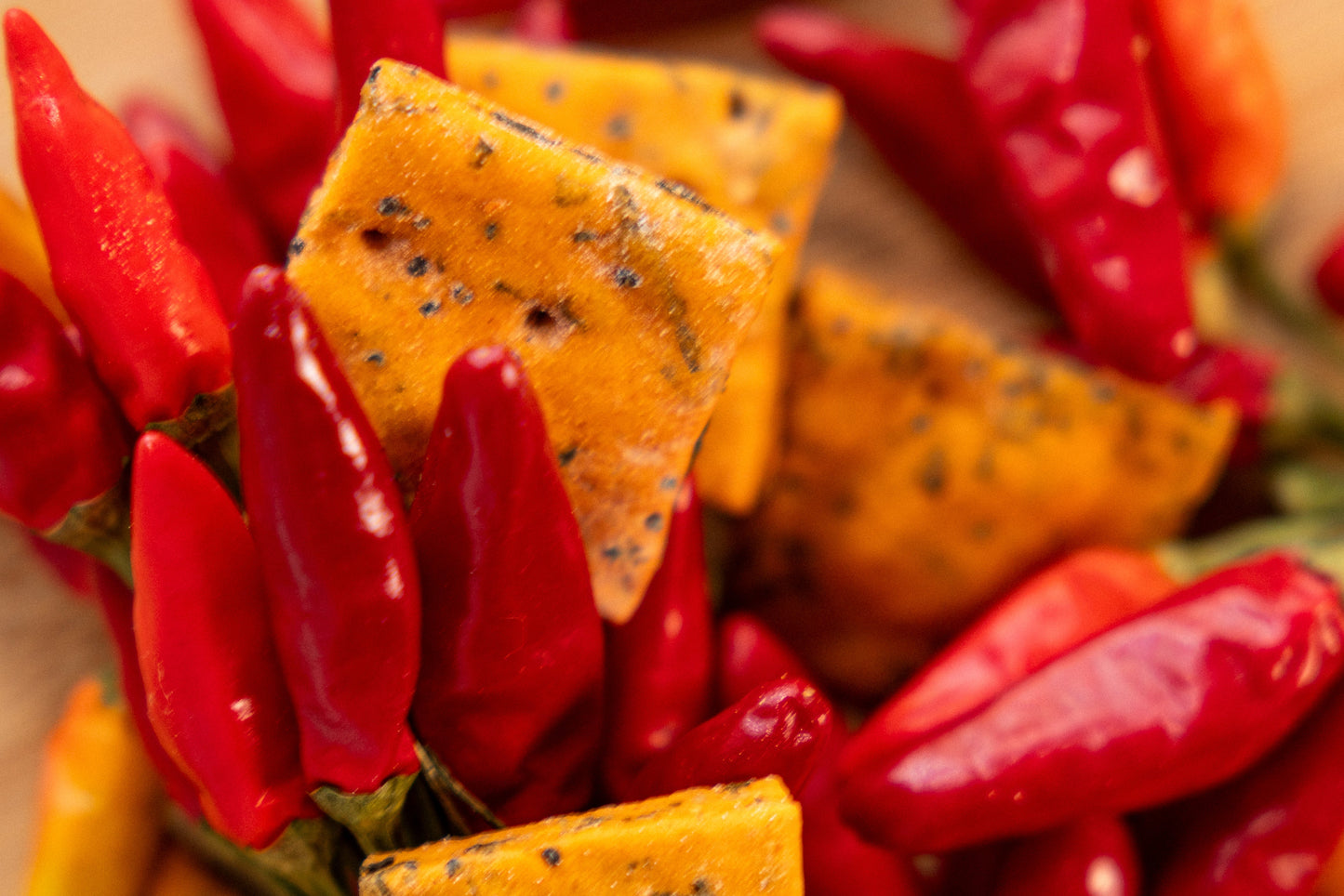 Spicy Wave Bites, KelpEat crunchy seaweed crackers for an ocean-forward aperitivo snack