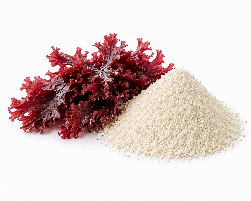 Agar-agar E406 powder — seaweed-derived gelling agent