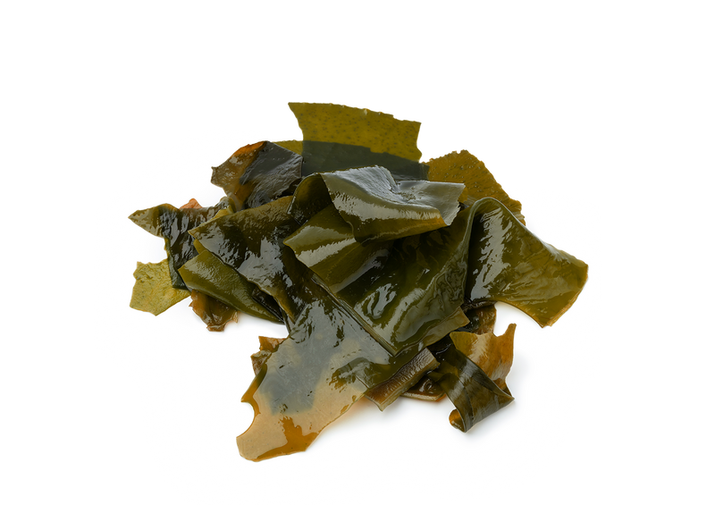 Wakame — dried brown seaweed ingredient
